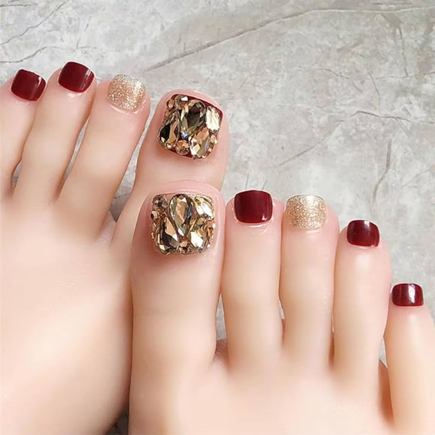 未使用　ネイルチップ シンプル ブラウン ネイルシール 貼るだけ 24枚 ネイルチップ 貼るだけ簡単 繰り返し使える 24枚入り – TABINOKI